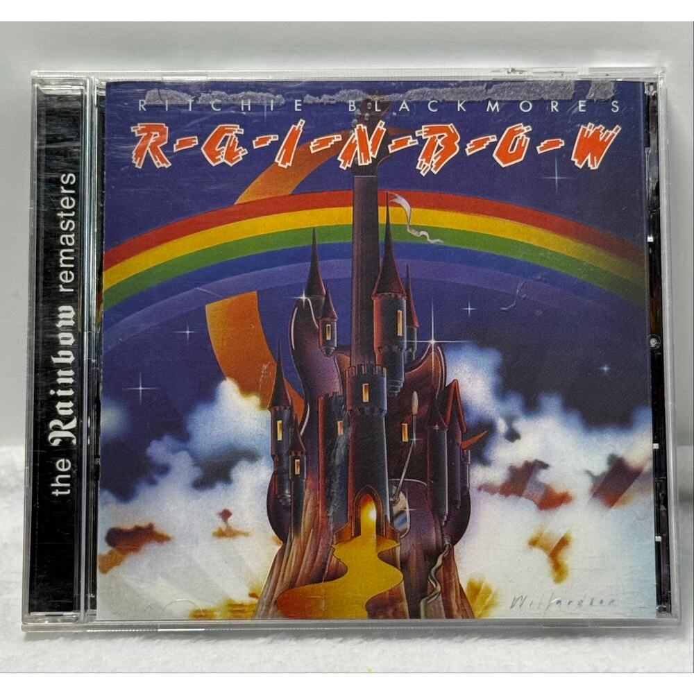 Rainbow Ritchie Blackmore’s Rainbow Remastered CD Polydor 1999 Ronnie James Dio